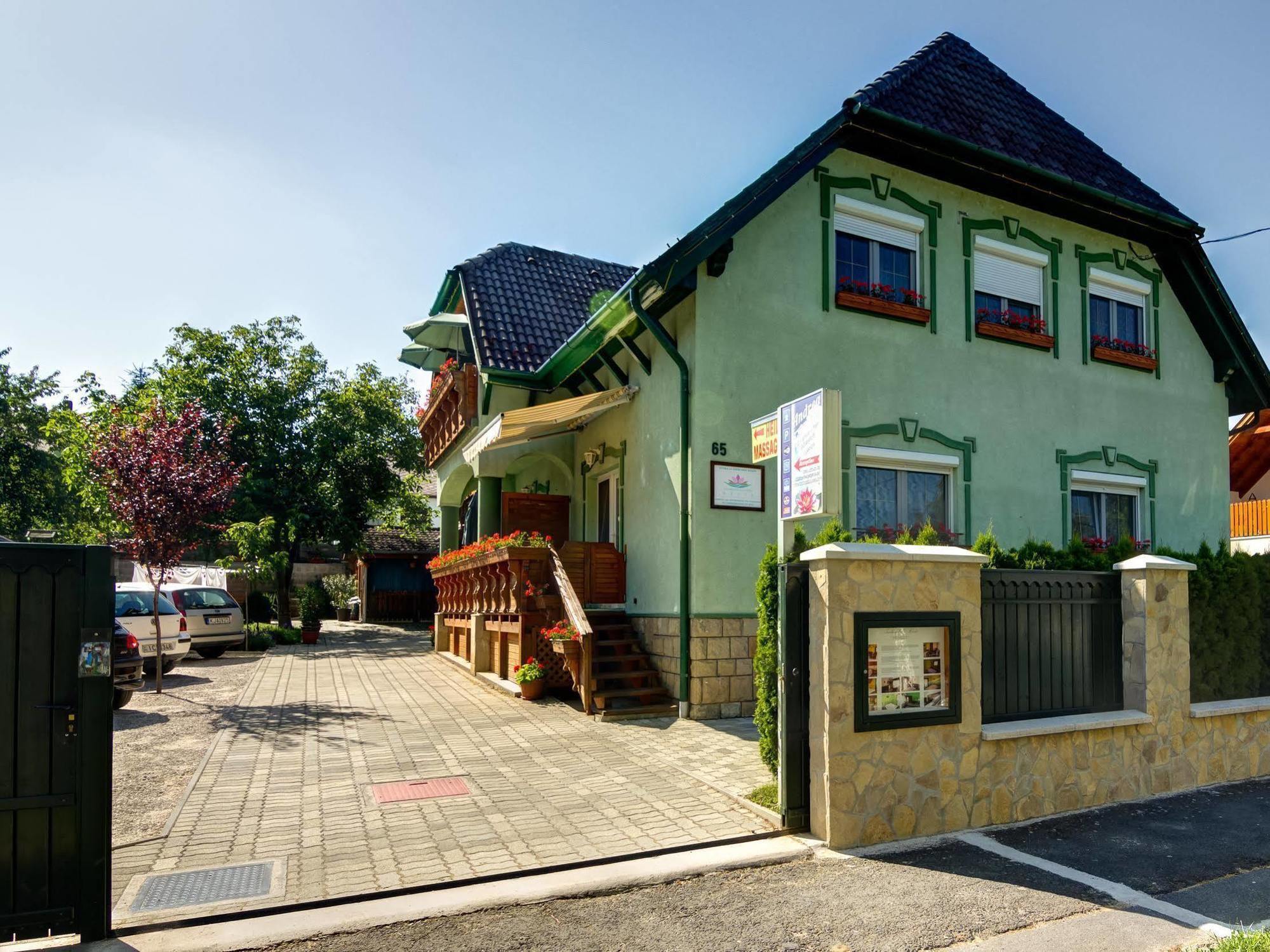 Andrea Villa Heviz I Balaton Buitenkant foto